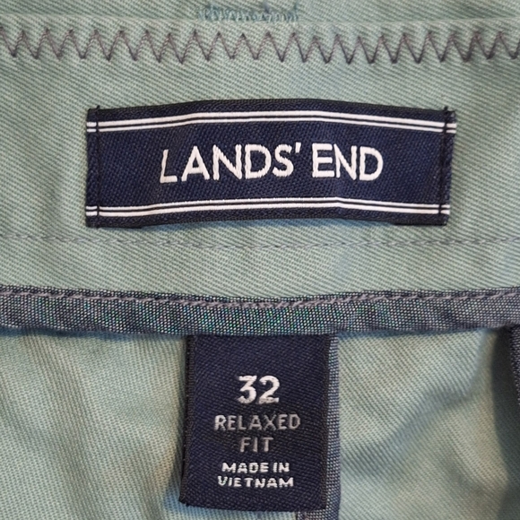 Land's End Men's Light Green Pants - Picture 3 of 16